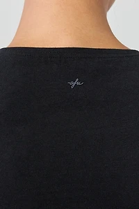 Out From Under Bec Short Sleeve Baby Tee