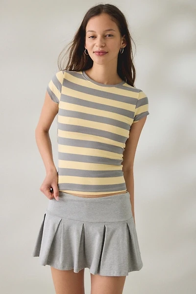 Out From Under Bec Short Sleeve Cropped Baby Tee