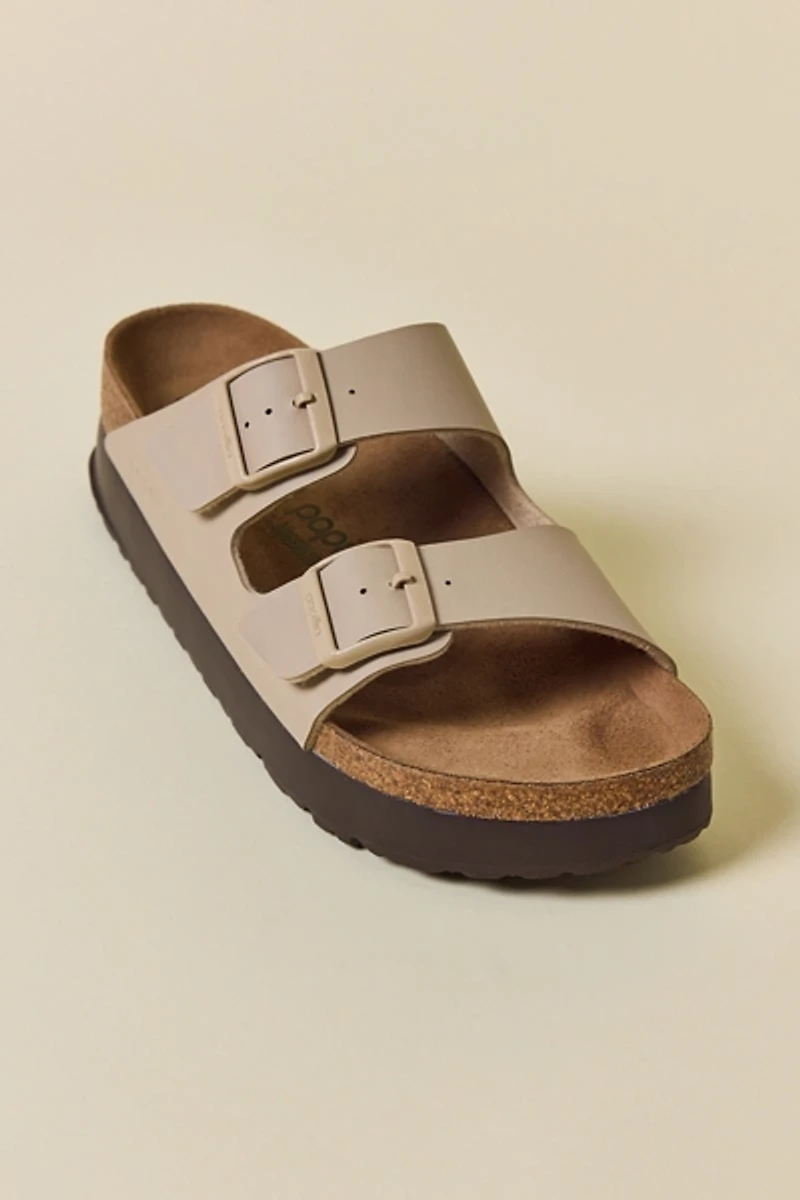 Birkenstock Women's Arizona Flex Platform Birko-Flor Sandals