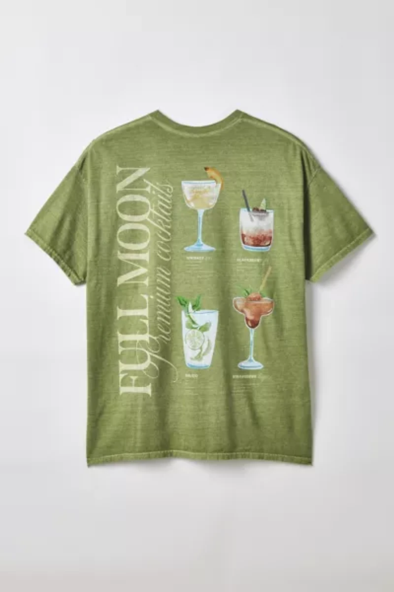 Full Moon Premium Cocktails Graphic Tee
