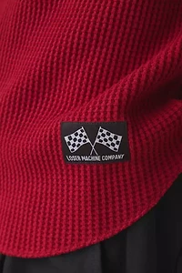 Loser Machine Throwback Graphic Long Sleeve Thermal Tee