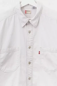Vintage Y2K Levi’s® Natural Cotton Denim Button Up Shirt