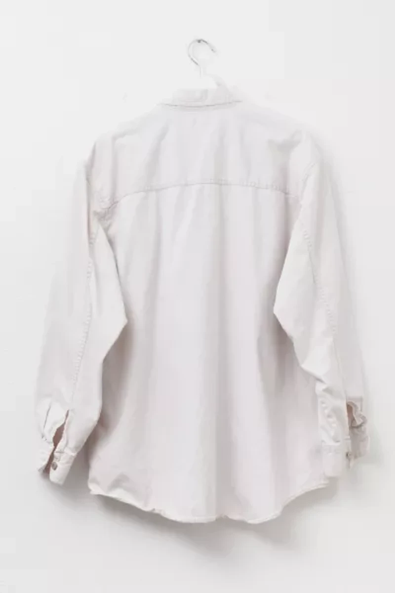 Vintage Y2K Levi’s® Natural Cotton Denim Button Up Shirt