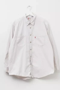 Vintage Y2K Levi’s® Natural Cotton Denim Button Up Shirt