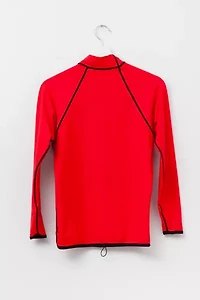 Vintage Y2K Xcel Red UV Shield Surf Top