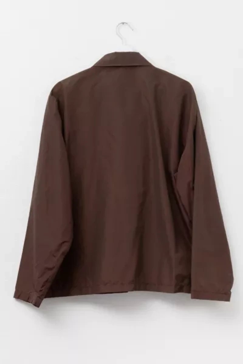 Vintage 1970s Light Wight Brown Nylon Rickey Jacket