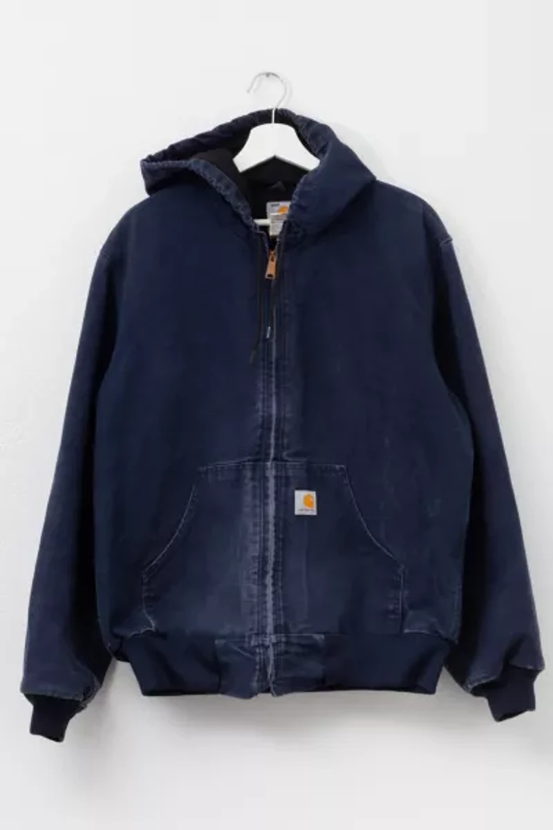 Vintage 1990s Carhartt Hooded Canvas Active Jacket