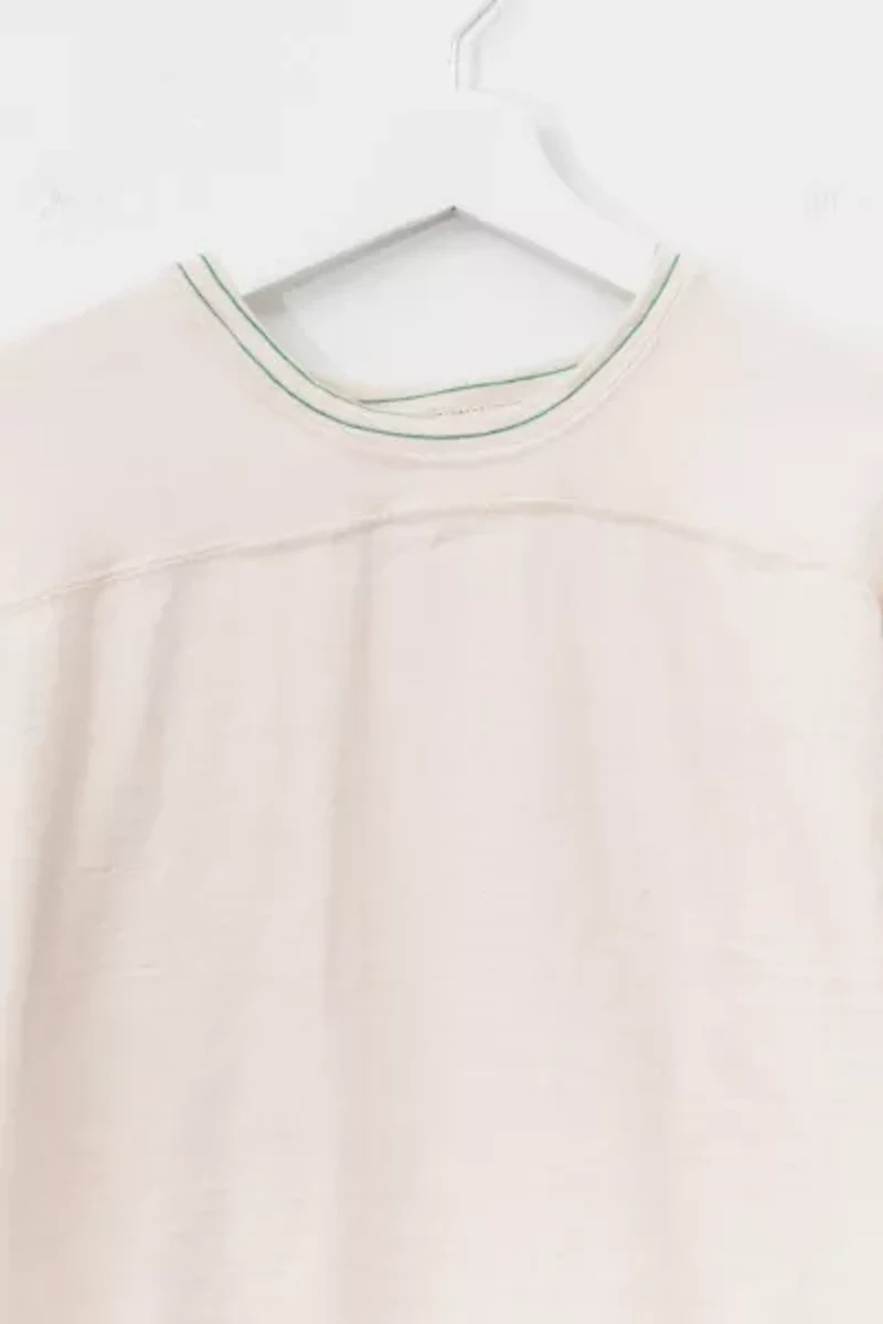 Vintage 1950s Natural Cotton Football Jersey Athletic Shirt