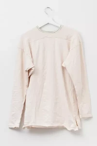 Vintage 1950s Natural Cotton Football Jersey Athletic Shirt