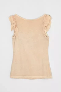 Vintage Y2k Peach Top