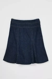 Vintage Y2k Denim Midi Skirt