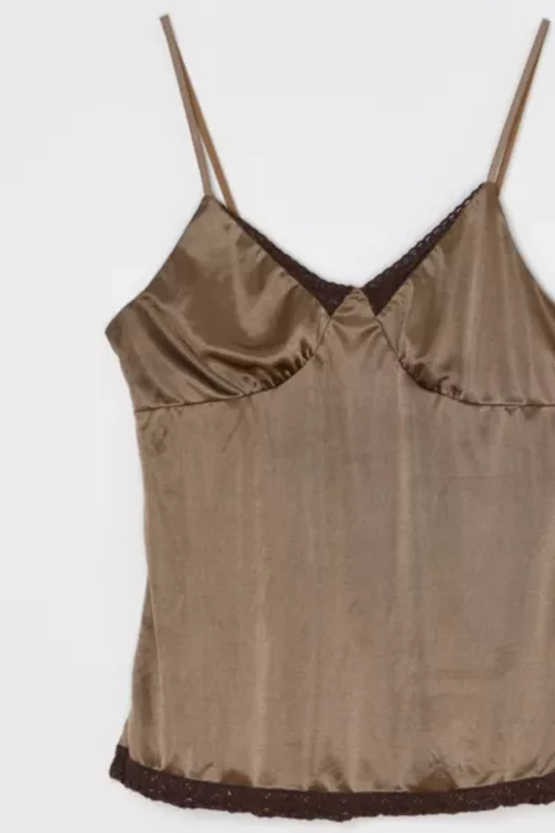 Vintage Y2k Brown Cami Top