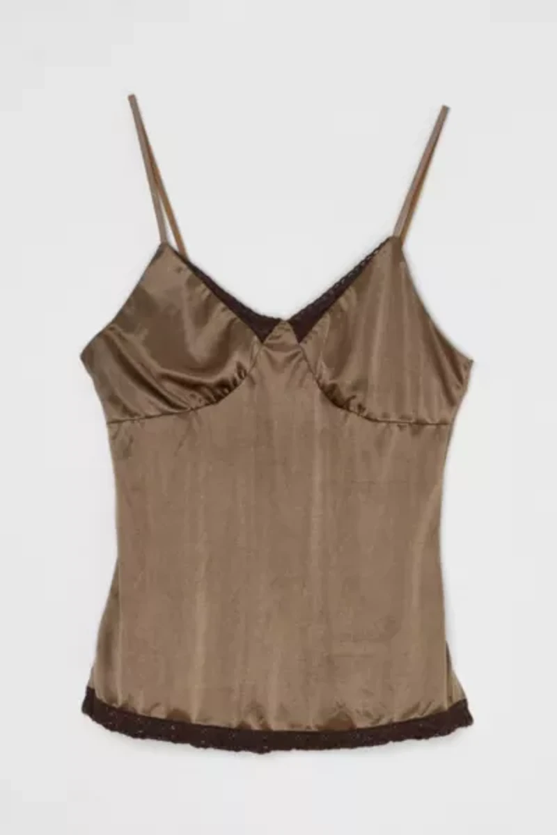 Vintage Y2k Brown Cami Top