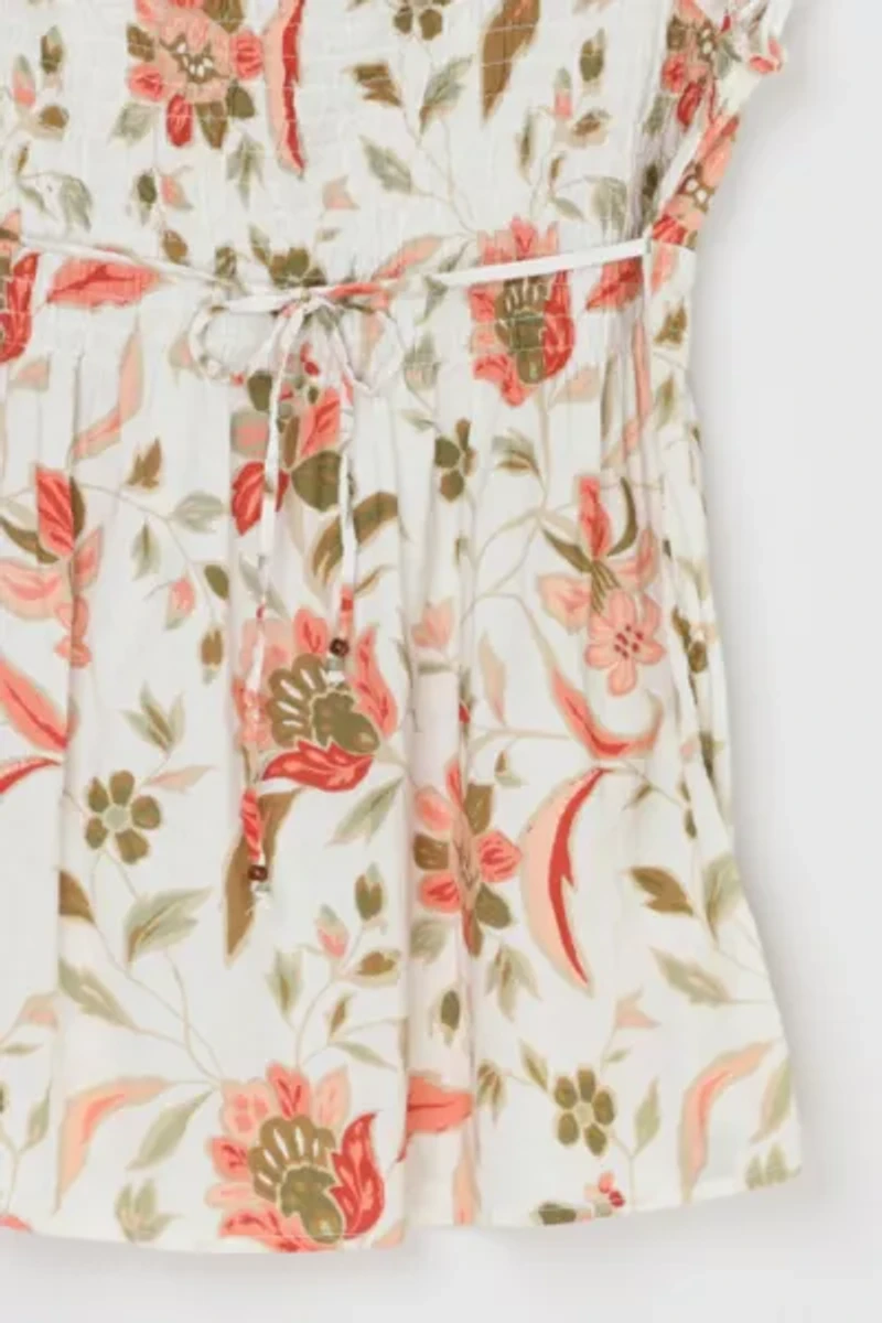 Vintage Y2k Printed Tied Top