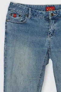Vintage Y2k Tilt Faded Bootcut Jeans