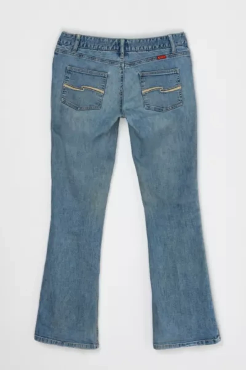 Vintage Y2k Tilt Faded Bootcut Jeans