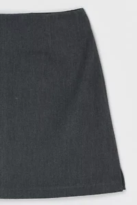 Vintage Y2k Dark Grey Mini Skirt