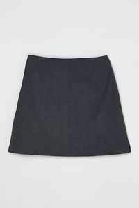 Vintage Y2k Dark Grey Mini Skirt