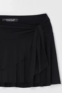 Vintage Y2k Ruffled Micro Mini Skirt