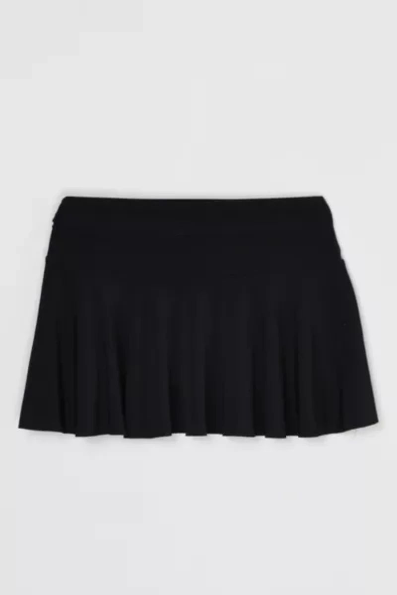 Vintage Y2k Ruffled Micro Mini Skirt
