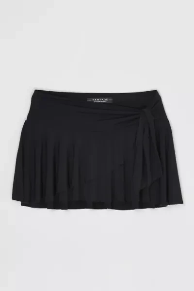 Vintage Y2k Ruffled Micro Mini Skirt