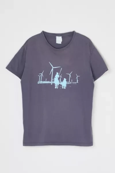Vintage Y2k Tilting at Windmills Graphic Tee