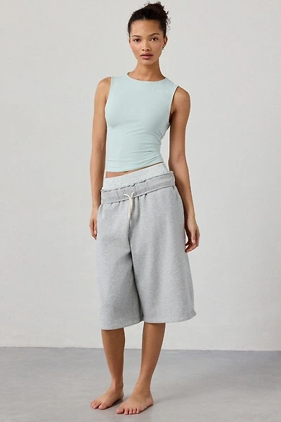 Out From Under Bec Cutout Bow-Back Cropped Tank Top