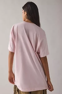 Stinkin’ Cute Skunk Graphic Oversized T-Shirt Dress
