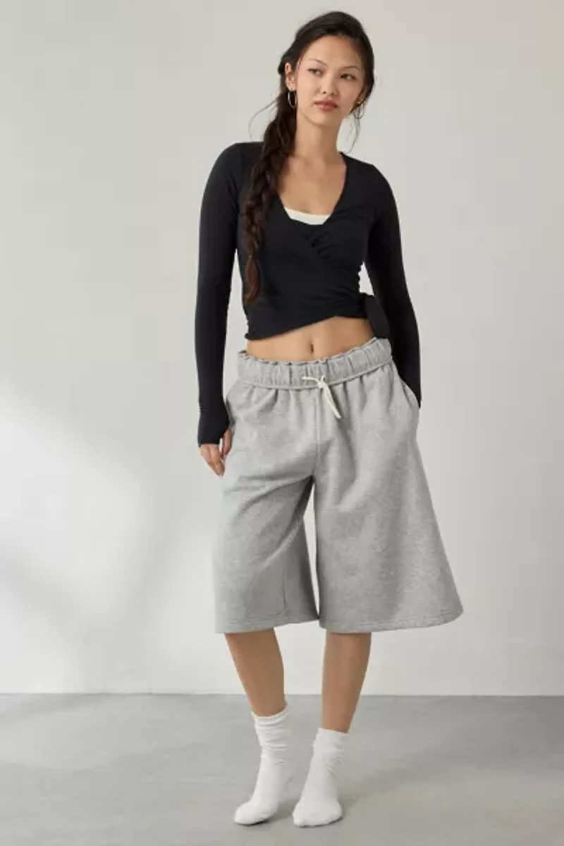 Out From Under Bec Long Sleeve Ballet Wrap Top