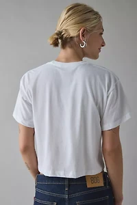 Betty Boop Airbrush Graphic Cropped Tee