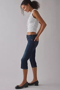 True Religion Low-Rise Capri Jean