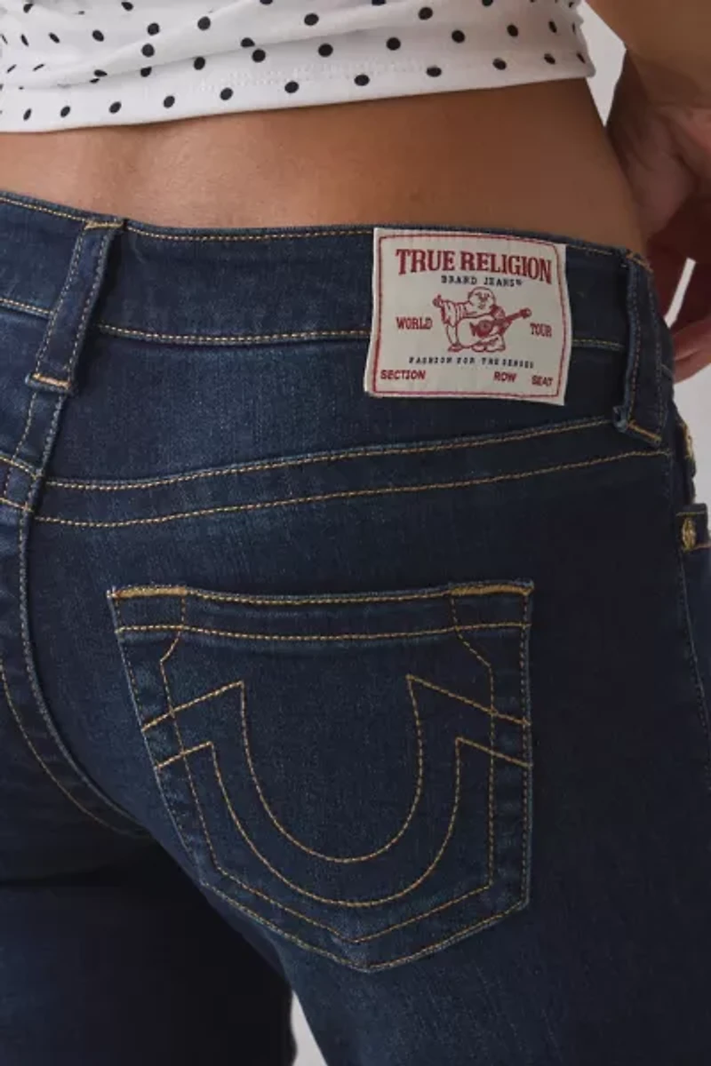 True Religion Low-Rise Capri Jean