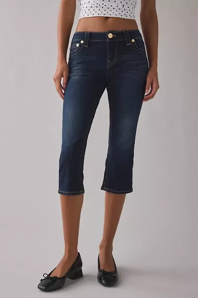 True Religion Low-Rise Capri Jean