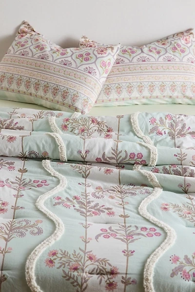 Suri Floral Tufted Printed Comforter