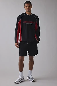 iets frans… Sports Panel Heavyweight V-Neck Sweatshirt