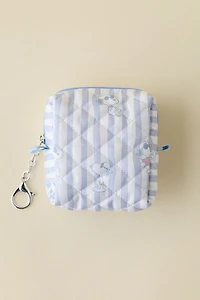 Peanuts Snoopy Mini Quilted Storage Pouch Keychain