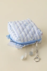 Peanuts Snoopy Mini Quilted Storage Pouch Keychain