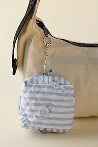 Peanuts Snoopy Mini Quilted Storage Pouch Keychain