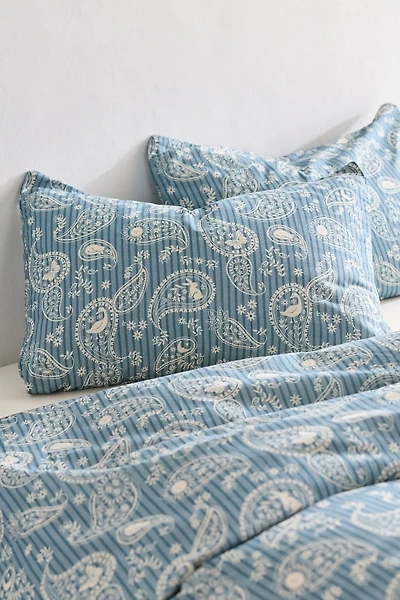 Parker Paisley Patterned Sham Set