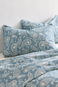 Parker Paisley Patterned Sham Set