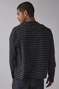 iets frans… Striped Long Sleeve Tee