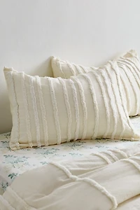 Stripe Tufted Sham Set