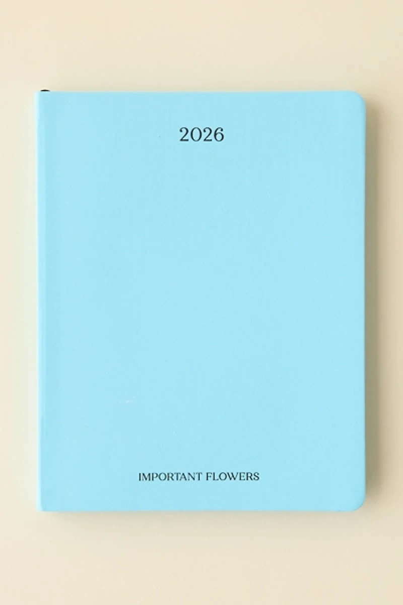 The Important Flowers 2026 Planner