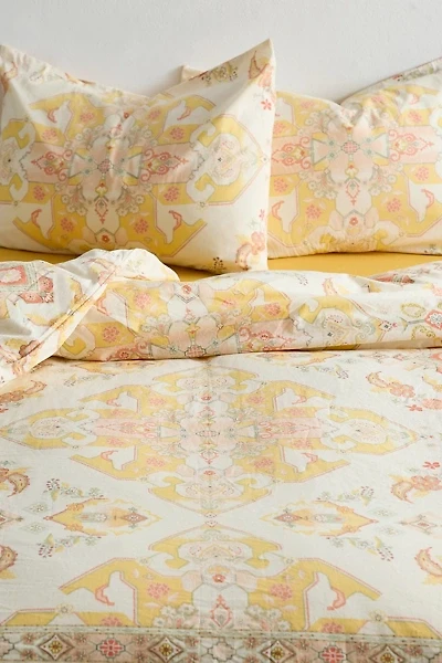 Acacia Medallion Rug Patterned Duvet Cover Set