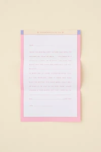 Read Me When: Letters To The Love Of My Life Fill-In Letter Set