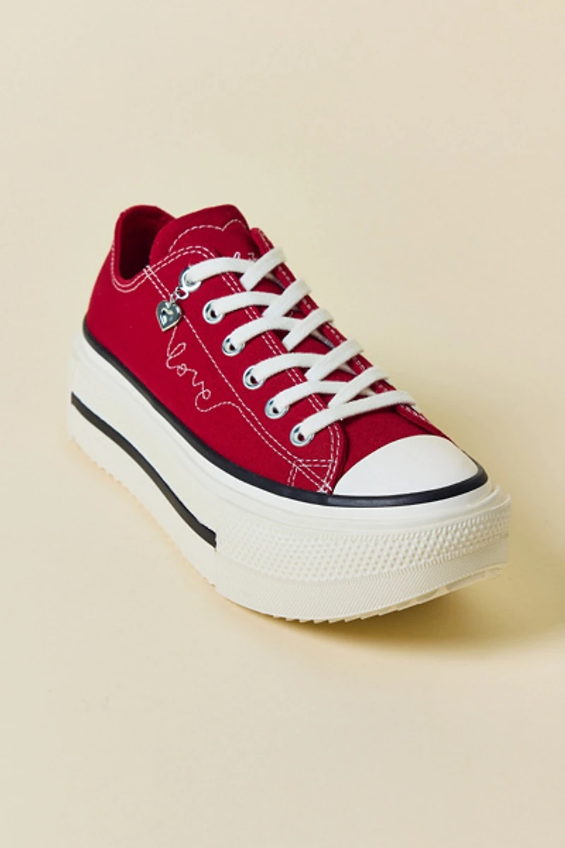 Converse Chuck Taylor All Star Lift Double Stack Platform Valentine's Day Sneaker