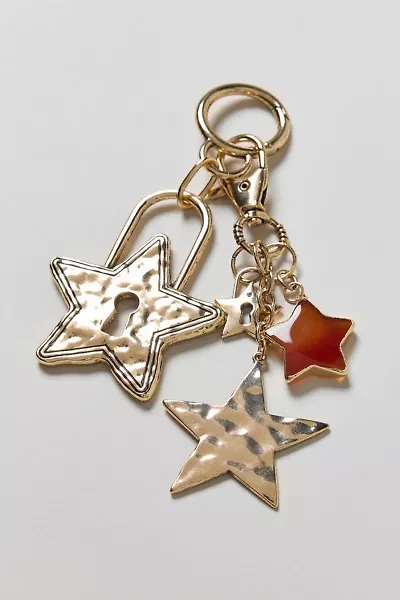 Lucky Stars Charm Keychain