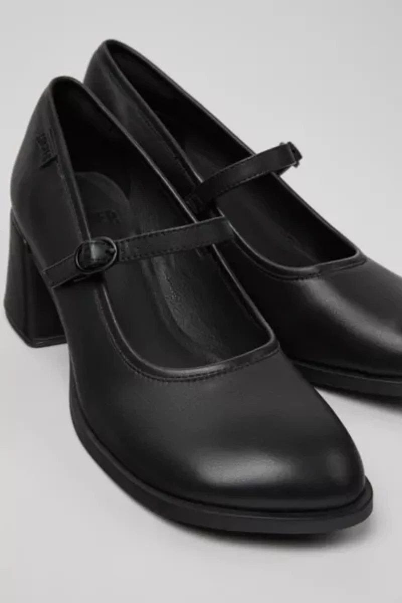 Camper Kora Leather Mary Jane Heel