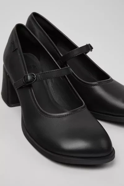 Camper Kora Leather Mary Jane Heel