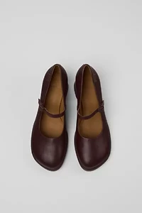 Camper Kora Leather Mary Jane Heel